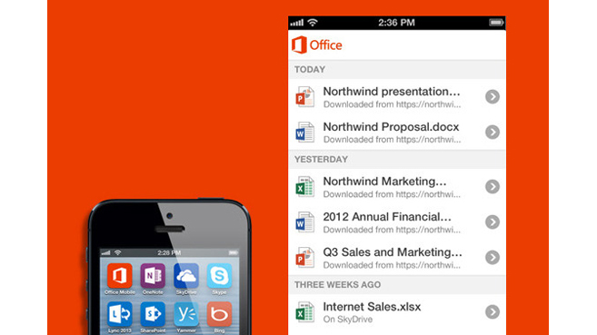 Office Mobile para iOS
