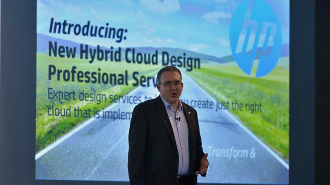 Presentación estrategia cloud HP Discover 2013 en Barcelona