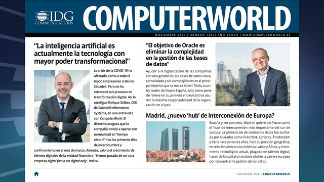 ComputerWorld portada noviembre 2020