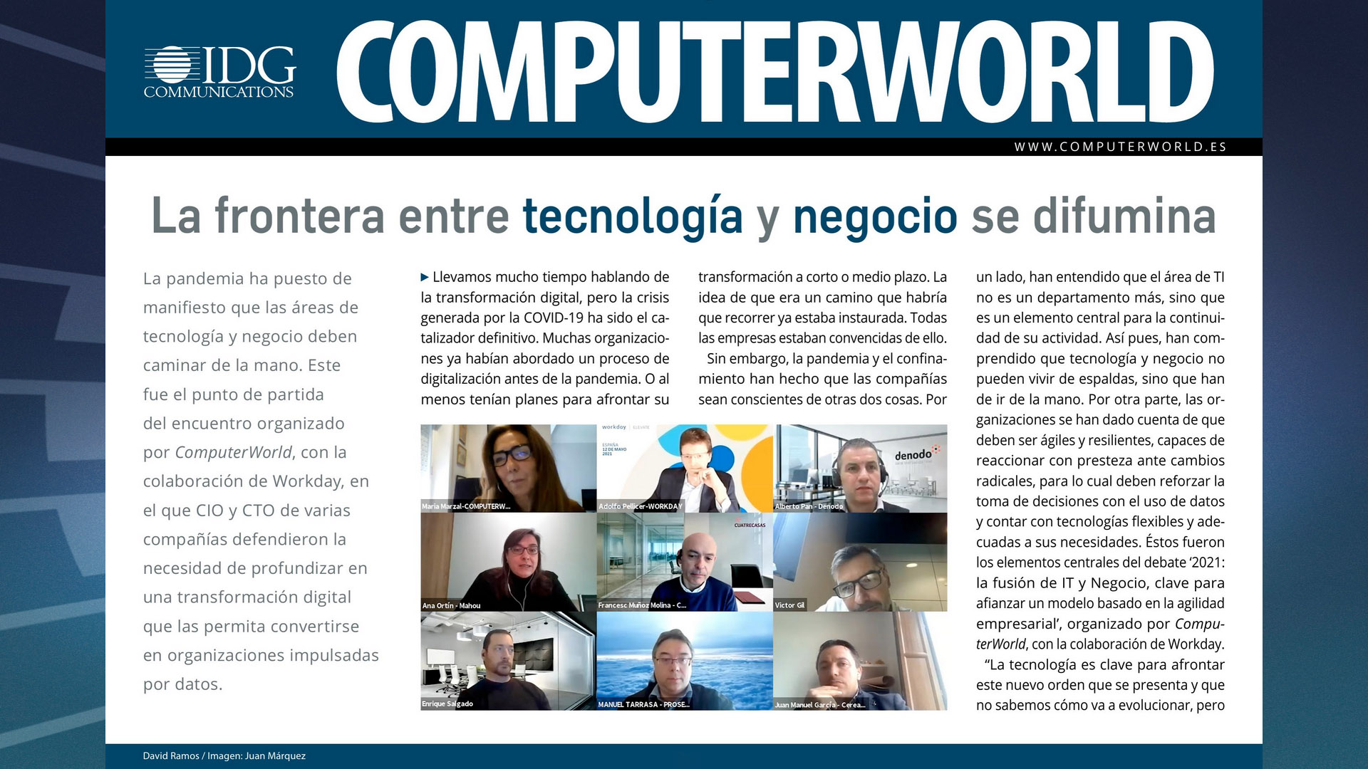 ComputerWorld Insider Mesa Workday Marzo 2021